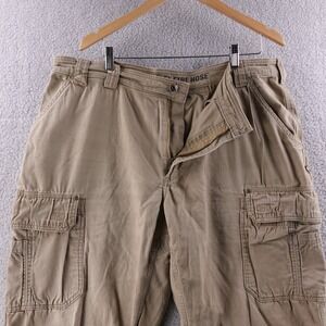 Duluth Trading Company Flex Fire Hose Cargo Work Pants Khaki Men's Size 40x28